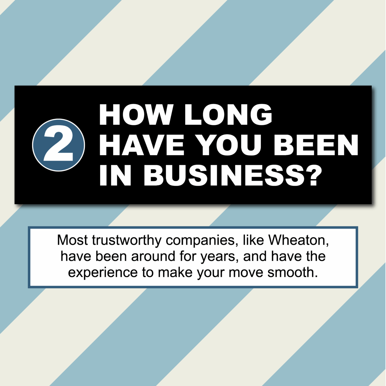 Wheaton moving company questions infographic