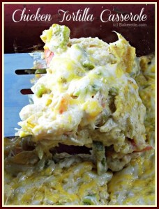Chicken Tortilla Casserole 