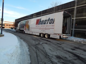 Wheaton's moving truck