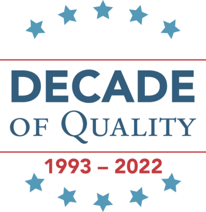 decade of quality logo_Breda Moving_1993-2022
