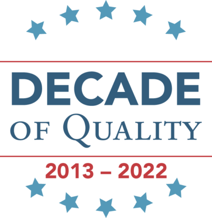 decade of quality logo harlow moving