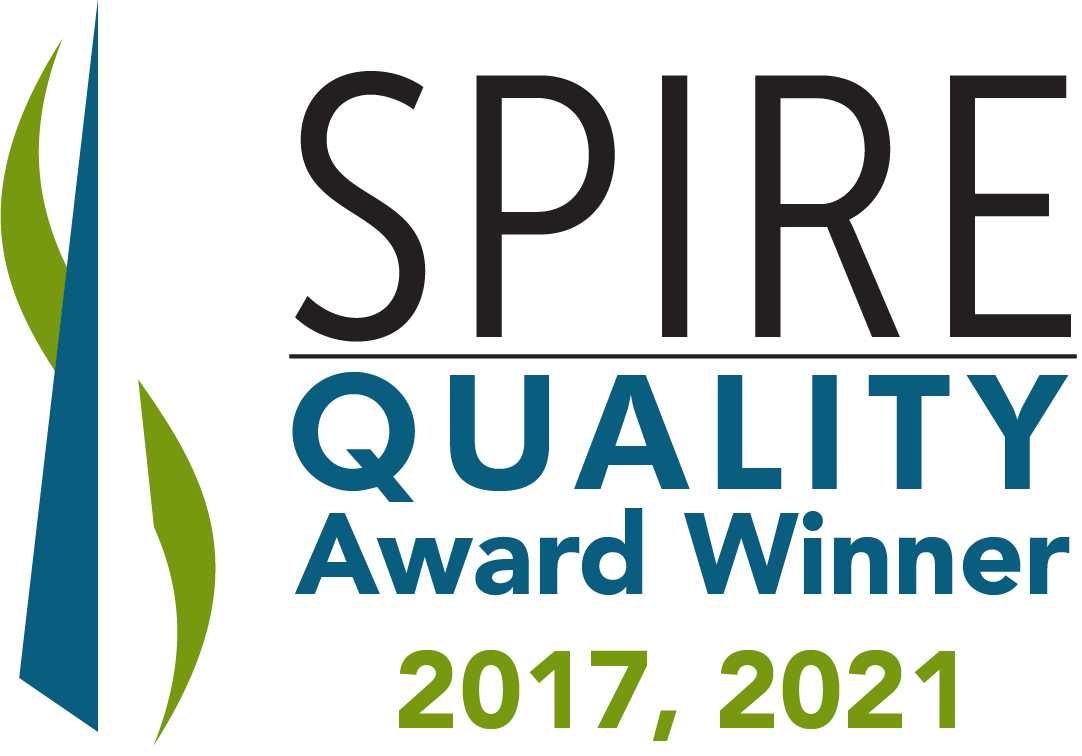 spire quality award winner 2017, 2021
