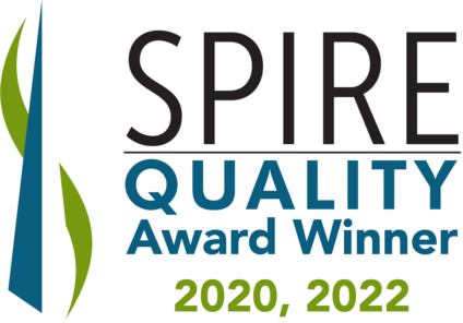 Spire quality award winner 2020,2022