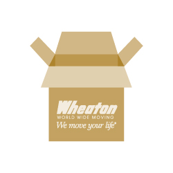 Wheaton moving box graphic