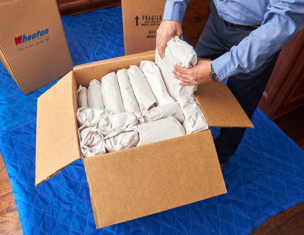 wheaton worker packing