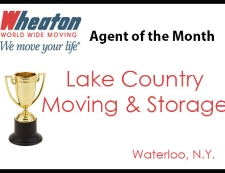Lake Country Moving & Storage - Agent of the Month