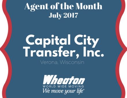 Agent of the Month sign