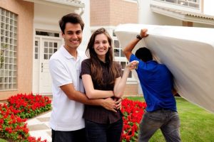 newlyweds moving in together