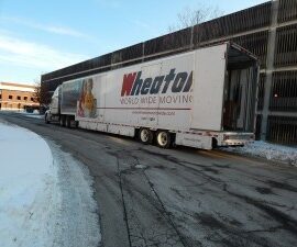 Wheaton's moving truck