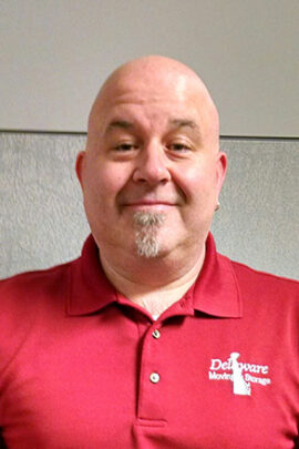 Eddie Kulesza, General Sales and Marketing Manager with Delaware Moving and Storage.