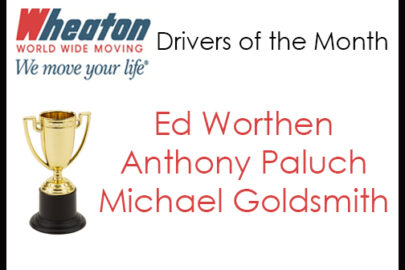 Wheaton Drivers of the Month - August 2016