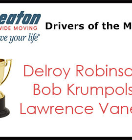 Wheaton Drivers of the Month - January 16