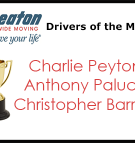Wheaton Drivers of the Month - July 2017