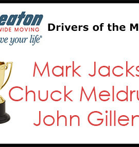Wheaton Drivers of the Month - March 2016