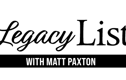 legacy list with matt paxton logo