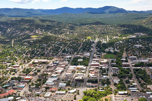 Downtown Prescott, Arizona.