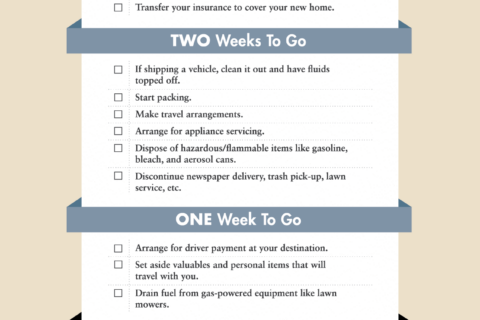 Wheaton world wide comprehensive moving checklist